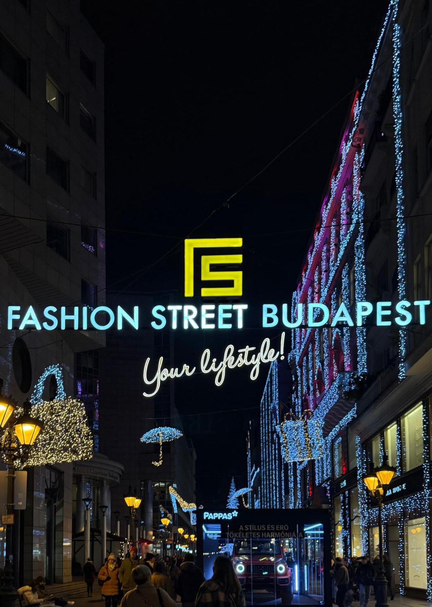 Central Walk Fashionstreet Apartmnts Budapest Exterior foto